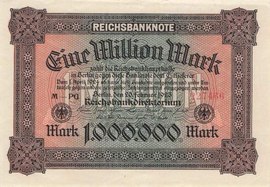 1 Million Mark 1923